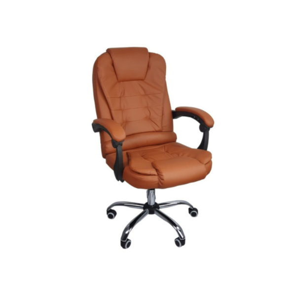 Cadeira De Escritório Presidente Reclinável Ergonômica - Marr