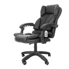 Cadeira De Escritório Presidente Reclinável Kelter F00 Preta