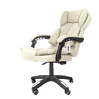 Cadeira De Escritório Presidente Reclinável Kelter F03 Bege