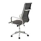 Cadeira De Escritório Presidente Sevilha Estofada Preta