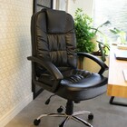 Cadeira De Escritório Presidente Viseu I Estofada Preta