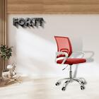 Cadeira De Escritório Secretária Base Cromada Com Rodinha For