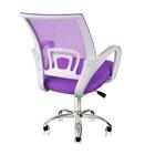 Cadeira De Escritório Secretária Base Cromada Com Rodinha For