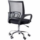 Cadeira De Escritório Secretária Base Cromada Com Rodinha For