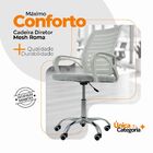 Cadeira De Escritório Secretaria Diretor Roma Ergonômica - Br