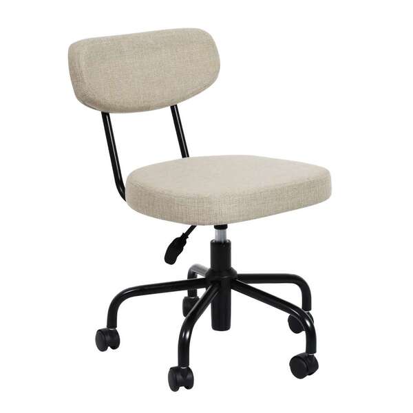 Cadeira De Escritório Secretária Fit Bege