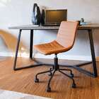 Cadeira De Escritório Secretária Florença Caramelo