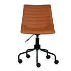 Cadeira De Escritório Secretária Florença Caramelo