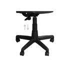 Cadeira De Escritório Secretária Giratória Braço Fixo