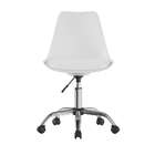 Cadeira De Escritório Secretária Giratória Ellie Branca