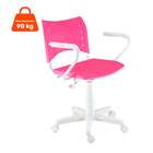 Cadeira De Escritório Secretária Giratória Evidence Branco E