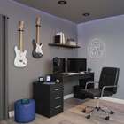 Cadeira De Escritório Secretária Giratória Jonson Preta