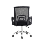 Cadeira De Escritório Secretária Giratória Malha Respirável