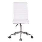 Cadeira De Escritório Secretária Giratória Marilyn Branca