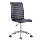 Cadeira De Escritório Secretária Giratória Marilyn Preta