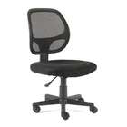 Cadeira De Escritório Secretária Giratória Stanford Preta