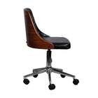 Cadeira De Escritório Secretária Milão Preta