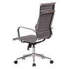 Cadeira De Escritório Secretária Sevilha I Estofada Cinza