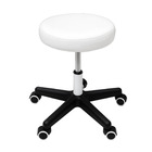 Cadeira De Escritório Sem Encosto Mocho - Branco