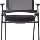 Cadeira De Escritório Universitária Dobrável Tela Mash  - Pre