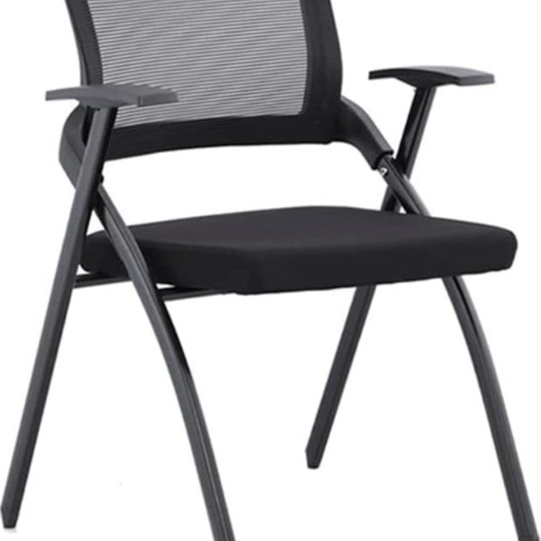 Cadeira De Escritório Universitária Dobrável Tela Mash  - Pre