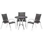 Cadeira De Fibra Sintetica Colombia Toquio E Mesa Alta Toquio