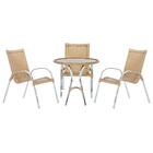 Cadeira De Fibra Sintetica Colombia Toquio E Mesa Alta Toquio