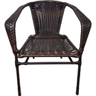 Cadeira De Fibra Sintética P/ Área Externa E Varanda Marrom