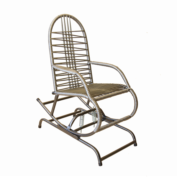 Cadeira De Fio Balanço Infantil Para Varanda Prata