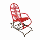 Cadeira De Fio Balanço Infantil Para Varanda Vermelho