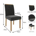 Cadeira De Jantar 2 Peças Madeira Maciça Fernanda Cimol Madei