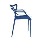 Cadeira De Jantar Allegra - Azul Petróleo