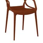 Cadeira De Jantar Allegra Laranja Telha