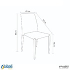 Cadeira De Jantar Amanda Marrom