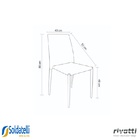 Cadeira De Jantar Amanda Preta