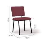 Cadeira De Jantar Antonella Marsala