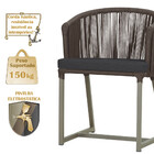 Cadeira De Jantar Área Noronha Em Alumínio Com Pintura Fendi