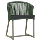 Cadeira De Jantar Área Noronha Em Alumínio Com Pintura Fendi