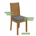 Cadeira De Jantar Athenas Lopas