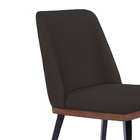 Cadeira De Jantar Bahia Suede Pés Chanfrado Tabaco C05 - D'ro