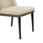 Cadeira De Jantar Bahia Suede Pés Chanfrado Tabaco C05 - D'ro