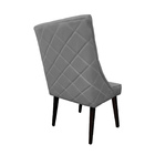 Cadeira De Jantar Bela Capitone Suede Cinza