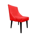 Cadeira De Jantar Bela Suede Vermelho - Dominic Decor