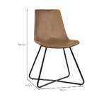 Cadeira De Jantar Brenda Marrom