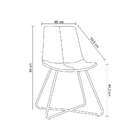 Cadeira De Jantar Brenda Marrom