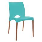 Cadeira De Jantar Cannes - Pé De Madeira - Garden Life