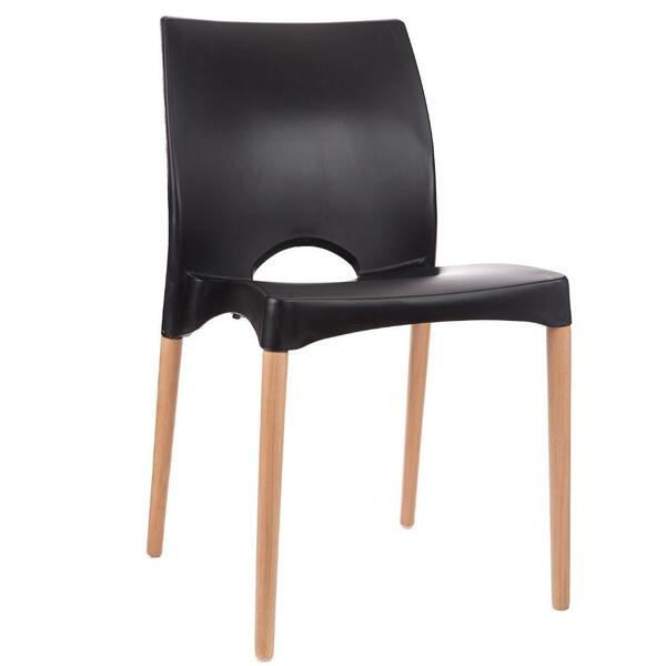 Cadeira De Jantar Cannes - Pé De Madeira - Garden Life