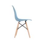 Cadeira De Jantar Charles Eames Azul