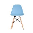 Cadeira De Jantar Charles Eames Azul