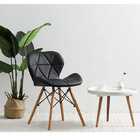 Cadeira De Jantar Charles Eames Eiffel Slim Estofada